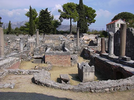 Salona paleochristian church