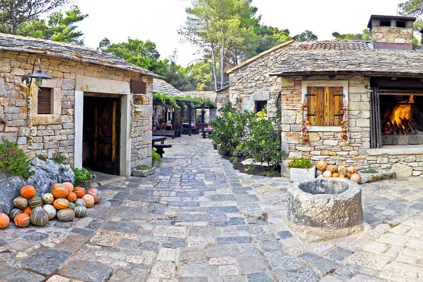 Old stone houses Istria