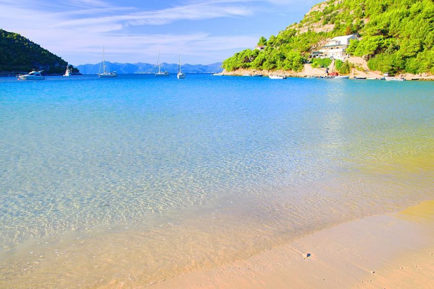 Prapratno beach Peljesac